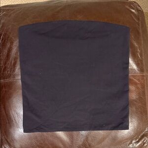 Babaton Black Contour Strapless Top